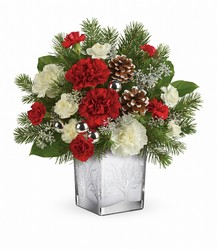 Teleflora's Woodland Winter Bouquet from Backstage Florist in Richardson, Texas